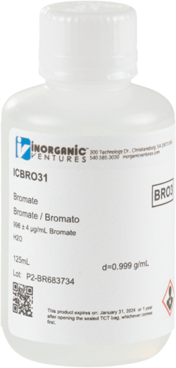 1000ug/mL BROMATE 125mL-INORGANIC VENTURES