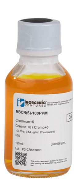 100ug/mL CHROMIUM +6 125mL-INORGANIC VENTURES